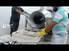 Linea di produzione di conserve di pesce attrezzature per la trasformazione delle conserve di croaker giallo