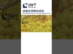 Macchina per l'imballaggio a vuoto di uova bruciate