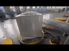 Macchine per l'imballaggio a pellicola prestretta completamente automatiche, confezionatori di pacchetti, confezionatori di pallet