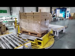 Macchina di confezionamento a pallet stretch completamente automatica 380V