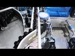 SUS304 6000BPH 30 ml Lini di produzione di riempimento di sciroppo Macchina di riempimento liquido CE