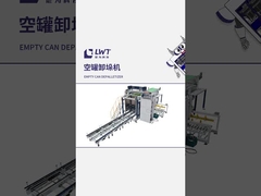 Depalletizzatore di lattina vuota