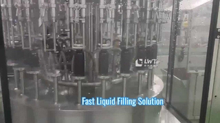 Riempitrice automatica rotativa per liquidi