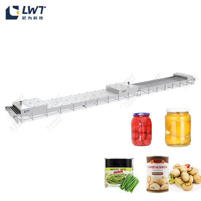 Macchina di sterilizzazione automatica Sterilizzatore di frutta in scatola 220V / 380v / 120v