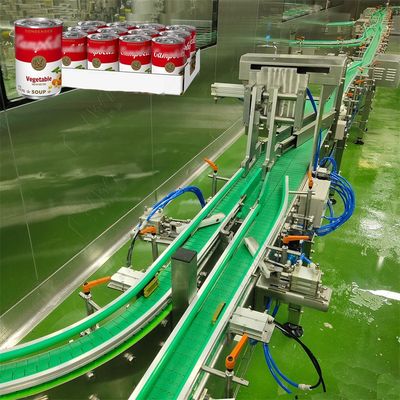 Linea di trasformazione di zuppa di cipolle in scatola per piselli di manzo, sedano, patate, purè di pomodori, cavolo disidratato