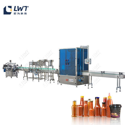 Linea di produzione completamente automatica di riempimento di salsa di pomodoro