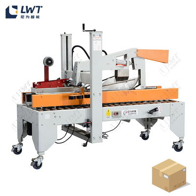 Alta velocità regolabile da cima a fondo nastro elettrico stabile cartoni automatici scatole box sealer cartone macchina di sigillamento