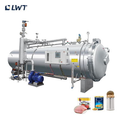 Attrezzatura per la sterilizzazione delle carni in scatola Autoclave nella macchina di sterilizzazione