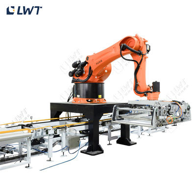 sistema di palletizzazione robotizzato macchina di palletizzazione automatica