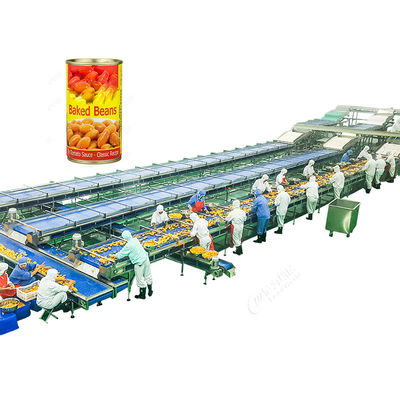 Leadworld linea di produzione automatica di soia in scatola fagioli verdi ceci e fagioli rossi