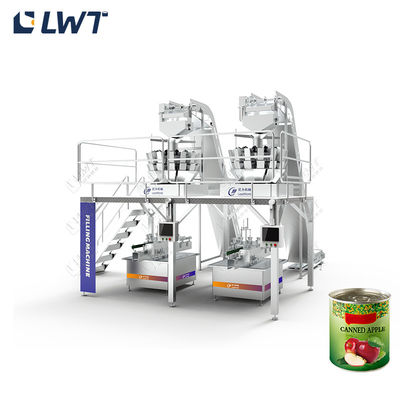 Linea di produzione di frutta in scatola su misura Macchine automatiche Apple