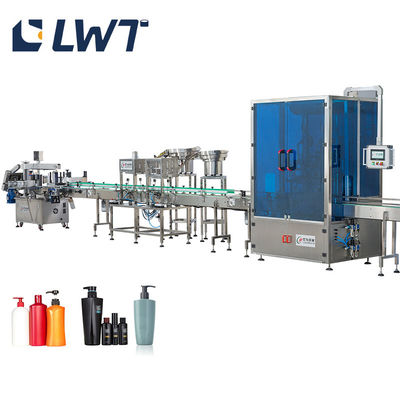 3000BPH Linea di produzione di riempimento di shampoo detersivo automatico