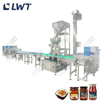 2400BPH Linea di produzione di riempimento di ceci in scatola CE