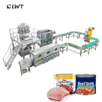 220V/380V Linea di produzione automatica di carne in scatola