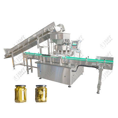 LWT Cucumber Slice Can specializzata per riempimento di precisione con sigillamento a vapore ad alta efficienza del barattolo di vetro